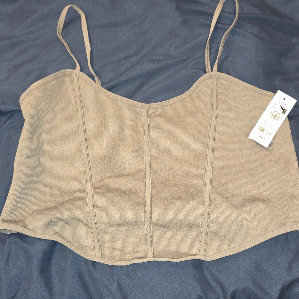 Garage Tan Tank Top